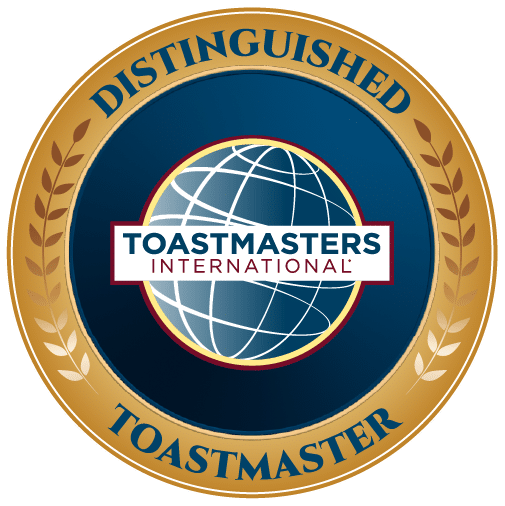 Distinguished Toastmaster badge